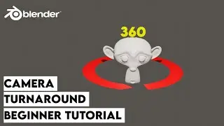 turnaround camera add-on for animation|blender beginners