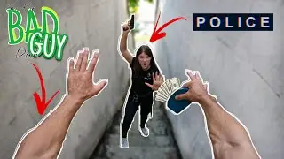 POLICE GIRL PUNISHED ME (Extreme Parkour POV)