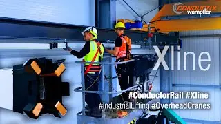Overhead Cranes: Xline - The quick and easy Conductor Rail for the runway electrification
