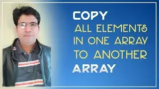 copying one array  to another in c