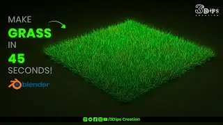 How to Make Grass in Blender 5.0 [Easy Steps] 