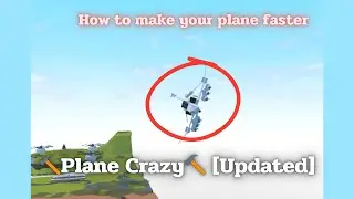 How to increase your plane speed [🔨Plane Crazy🔨 [Updated] ]