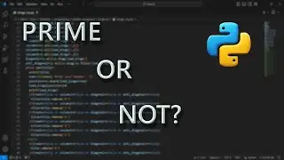 Python Coding Challenge: How to Check if a Number is Prime 2024