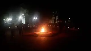 Свеча памяти в г. Мамоново