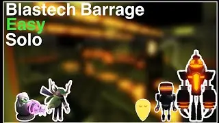 Blastech Barrage Easy Solo - Tower Heroes
