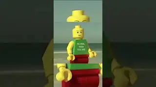 Lego Minifigure Washes Up On Shore?