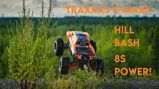 Traxxas X-Maxx - Top of the hill