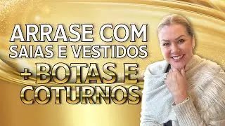 Saias e Vestidos com Bota Feminina - Tendências 2024: Dicas Incríveis!
