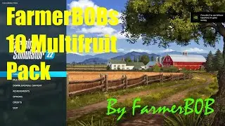 How to ADD 10 Multi-fruit at once to your Standard Map using my 10MFpack V4