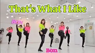 That's What I Like - Line Dance (Intermediate)Choreo:Rebecca Lee & Rezall Roslan /월화목 11:30~12:30