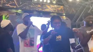 Smelling Good Gang perform Logo Logo at the 2023 CMA Nominees Unveiling