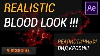 After effects Tutorial blood Realistic