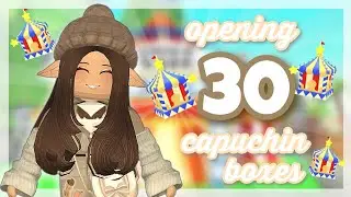 opening 30 CAPUCHIN BOXES in ADOPT ME! 🥰😍😱