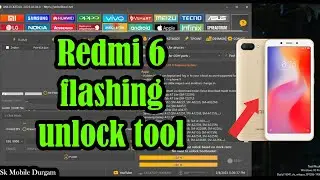 redmi 6 flashing unlock tool | flashing redmi 6 | sk mobile durgam
