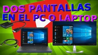 Doble pantalla en portátil