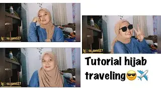Tutorial pashmina untuk traveling | susanti