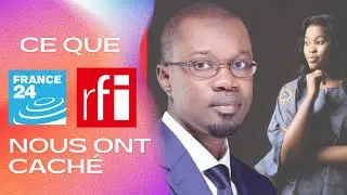 La réponse de Sonko sur le viol coupée par FRANCE 24 ET RFI