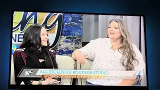 Going on the local news with Emi Sunshine