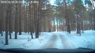 улетел на 7ке в саду в марте