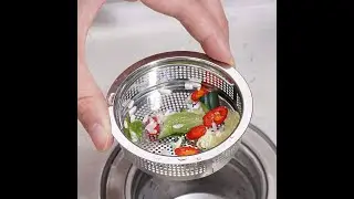Kitchen Hand Held Sink Strainer Stainless Steel Sink Drain Filter Sink Basket