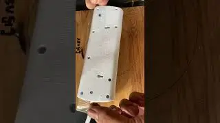 How to hang power extension plug socket