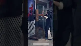 Wing Chun Wooden Dummy Training 