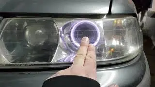 DOCTOR DUE WILL APPRECIATE!!!))) SUPER HEADLIGHTS for Samand with your own hands!!!