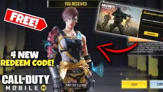 *New* 4 Working Redeem code codm 2022 | July 2022 Redeem code codm | codm Redeem code 2022 Garena