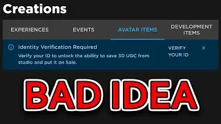 Everyone Can Create Roblox UGC...
