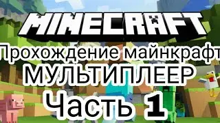 Прохождение майнкрафт. Мультиплеер
