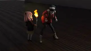 【blender】Flaming Fart (fart animation)