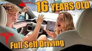 Should Teenagers Be Using Tesla's Full Self Driving?