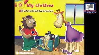 Super Safari 1, Unit 8 My clothes|Preeschool English|Teacher Roger
