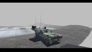 I added headlights and stop signal! | KF51 Panther | Unity