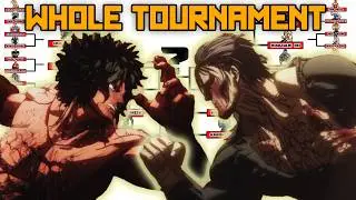 Full Bracket & Fights Endings FINALE OF THE KENGAN ANNIHILATION TOURNAMENT [ ANIME COMPLETED ]