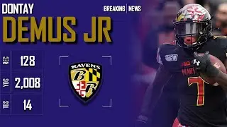 BALTIMORE RAVENS: Dontay Demus Jr ᴴᴰ