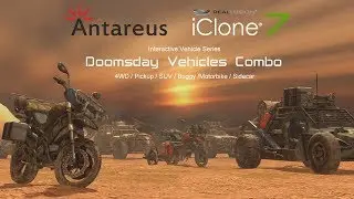 iClone 7 - Interactive Vehicle Series - Doomsday Vehicles Combo