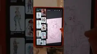 Ilustrando personaje en PROCREATE parte 2