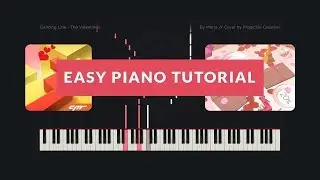 Dancing Line - The Valentines // Easy Version (Synthesia Tutorial + MIDI)