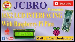 Interfacing 16x2 LCD with RPi PICO