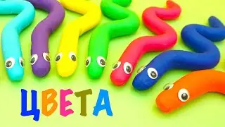 Мультик-Видео для детей. Пластилин, цифры, формы