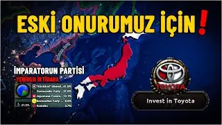 İMPARATORLUĞU YENİDEN KURUYORUZ! - GÜNÜMÜZ MODU JAPONYA#1