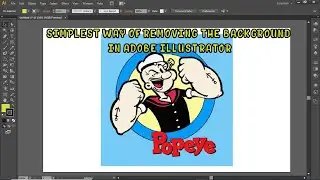 Simplest way of removing background in Adobe Illustrator