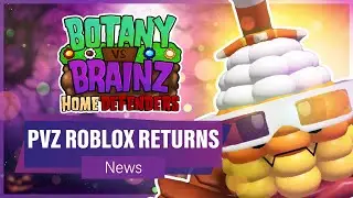 Plants vs Zombies on Roblox RETURNS in Botany vs Brainz (PvZ Home Defenders)