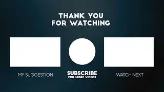end card template hd | hd non copyright video | FSV