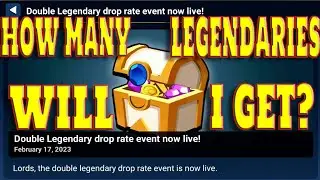 MILLION LORDS: Double Legendary Drop Rate!!!