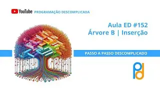 Estrutura de Dados em C | Aula 152 – Árvore B | Inserção