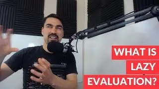 What is lazy evaluation?