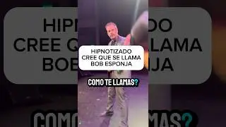 Hipnotizado olvida su nombre y cree que se llama Bob Esponja!! (Jorge Astyaro)