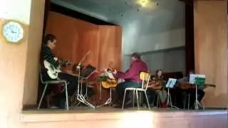 PRO Saxdalen får besök av skolans musikaliska elever och lärare